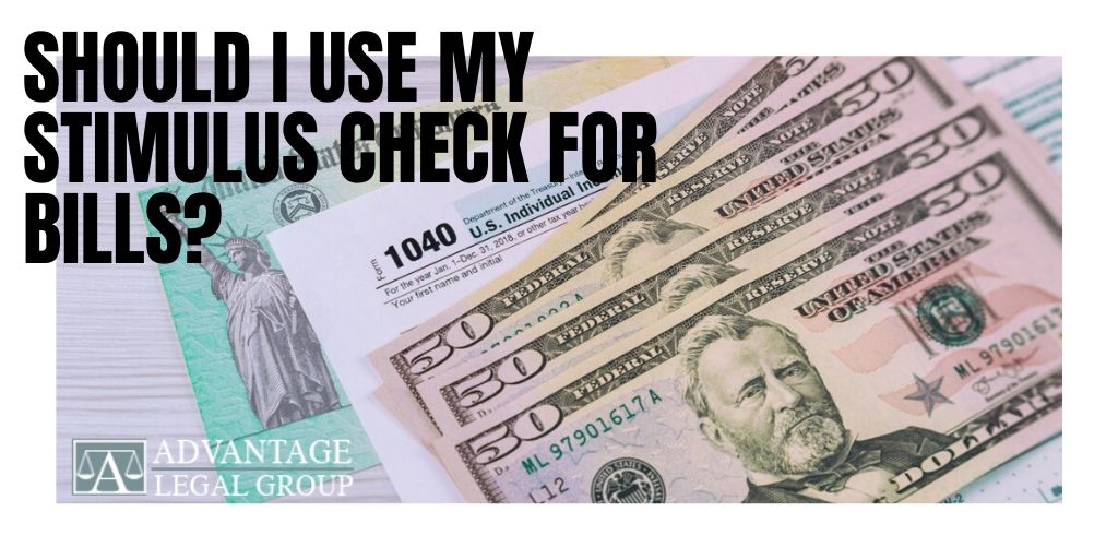 Should I Use My Stimulus Check for Bills?